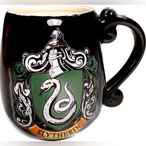 Harry Potter Ceramic SLYTHERIN Crest 16oz Mug, NEW